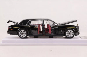 DCM 1/64 Rolls-Royce Phantom VII Black Full Open