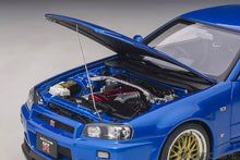 Load image into Gallery viewer, AUTOart 1:18 Nissan Skyline GT-R R34 V Spec II BBS LM Wheel Version