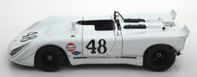 Load image into Gallery viewer, AUTOart 1:18 Porsche 908/02 race car #48 McQueen Revson Sebring 12 2nd plc 1970