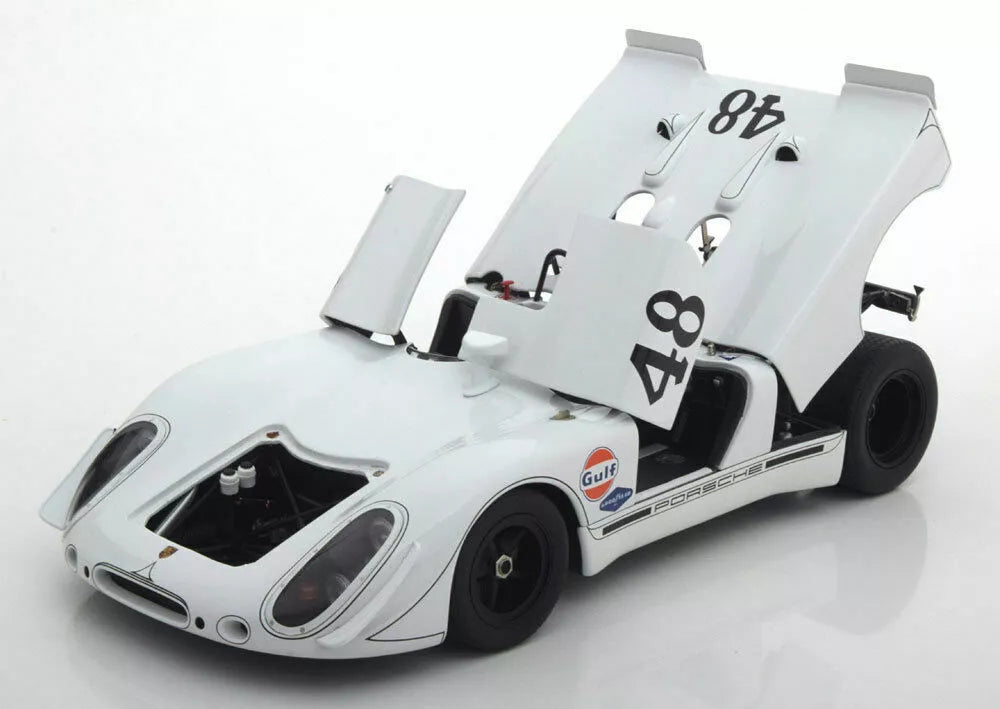 AUTOart 1:18 Porsche 908/02 race car #48 McQueen Revson Sebring 12 AUTOart 1:18 Porsche 908/02 race car #48 McQueen Revson Sebring 12
