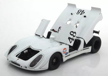 Load image into Gallery viewer, AUTOart 1:18 Porsche 908/02 race car #48 McQueen Revson Sebring 12 2nd plc 1970