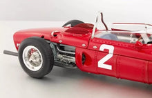 Load image into Gallery viewer, CMC 1:18 FERRARI F1 DINO 156 SHARKNOSE P.HILL #2 WORLD CHAMPION 1961 LIM. #M-068