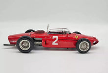 Load image into Gallery viewer, CMC 1:18 FERRARI F1 DINO 156 SHARKNOSE P.HILL #2 WORLD CHAMPION 1961 LIM. #M-068