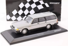 Load image into Gallery viewer, Minichamps 1:18  Volvo 240 GL Break Estate 1986 Silver Metallic