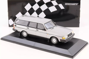 Minichamps 1:18  Volvo 240 GL Break Estate 1986 Silver Metallic