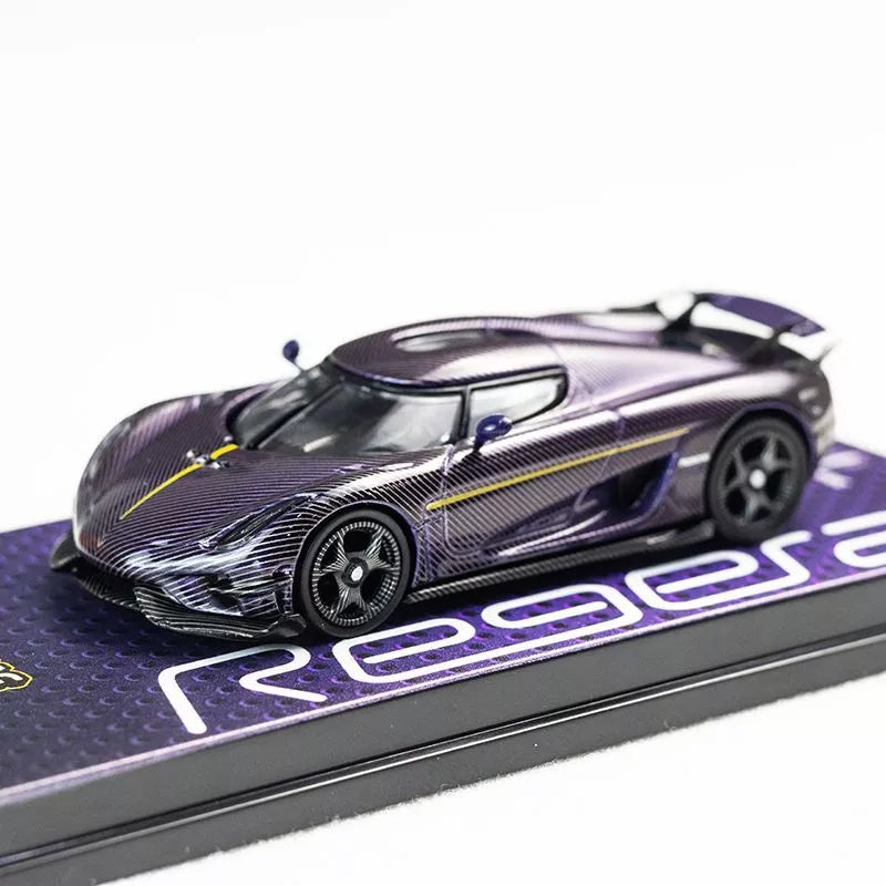 ミニカー TARMAC KOENIGSEGG CARBON EDITION Tarmac Works 1:64 Global64 - Koenigsegg Agera RS Carbon
