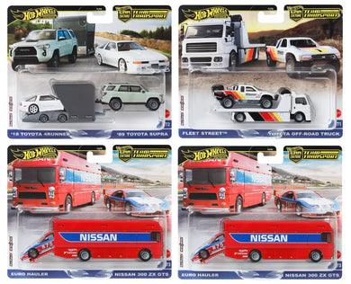 Hot Wheels 1:64 Team Transport 2024 D Case Assortment