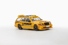 Load image into Gallery viewer, Mortal 1:64 Mercedes Benz S124 T MODEII EVO2, Yellow Taxi