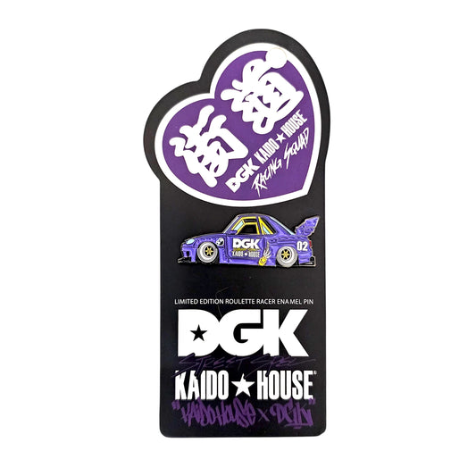 Kaido House x DGK Racing Squad Roulette Racer Limited Edition Pin