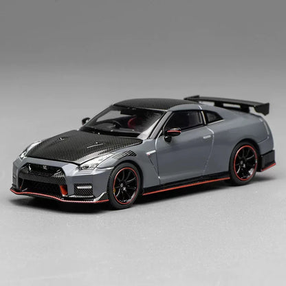 MotorHelix 1/64 Nissan GT-R NISMO R35 2022 Gray