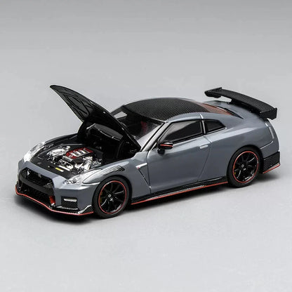 MotorHelix 1/64 Nissan GT-R NISMO R35 2022 Gray