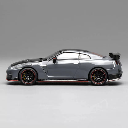 MotorHelix 1/64 Nissan GT-R NISMO R35 2022 Gray