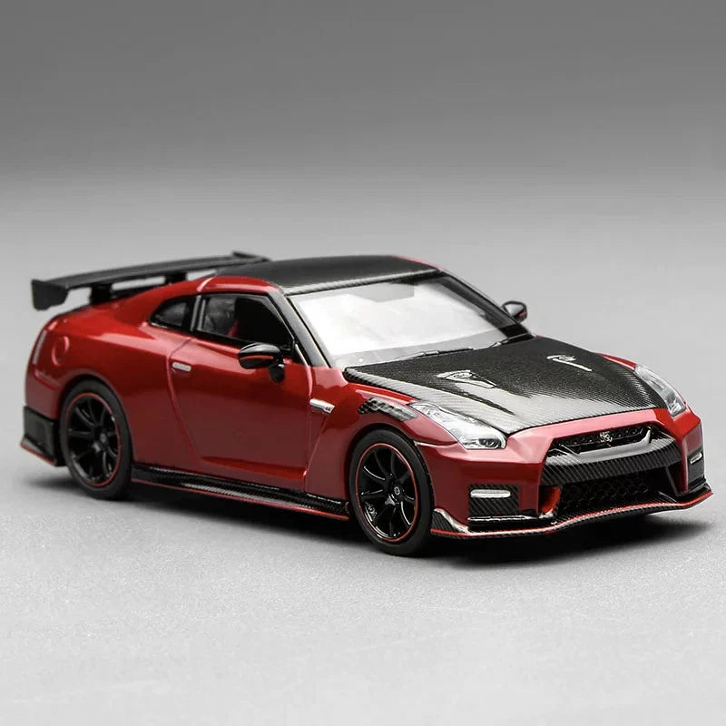 MotorHelix 1/64 Nissan GT-R NISMO R35 2022 Red