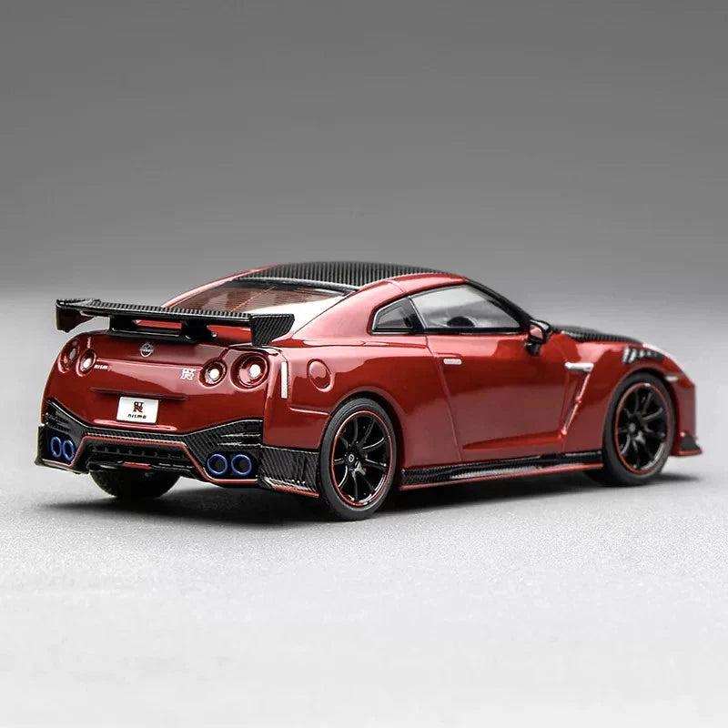 MotorHelix 1/64 Nissan GT-R NISMO R35 2022 Red