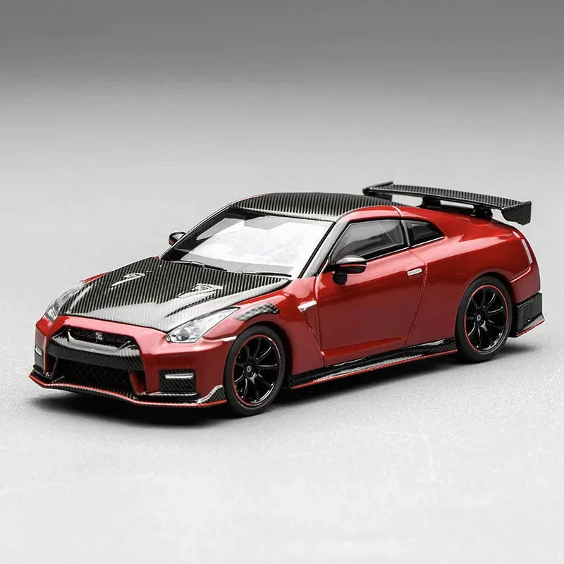 MotorHelix 1/64 Nissan GT-R NISMO R35 2022 Red