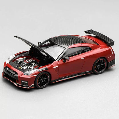 MotorHelix 1/64 Nissan GT-R NISMO R35 2022 Red