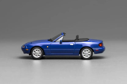 MotorHelix 1:64 Mazda MX-5 Miata (NA)LHD - Laguna Blue