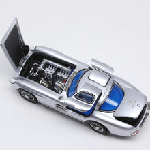 Load image into Gallery viewer, YS Model 1:64 Mercedes Benz 300SLR Uhlenhaut Coupé Blue Interior