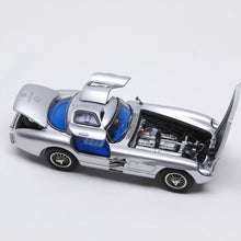Load image into Gallery viewer, YS Model 1:64 Mercedes Benz 300SLR Uhlenhaut Coupé Blue Interior