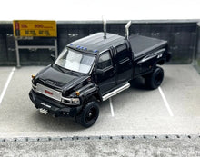 Load image into Gallery viewer, GOC 1:64 Black GMC Top kick 4500 Muscle Pickup Truck Ironhide Model Diecast