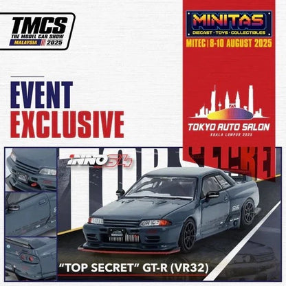 Inno 1/64 TOP SECRET GT-R (VR32) TASKL25 EVENT EDITION