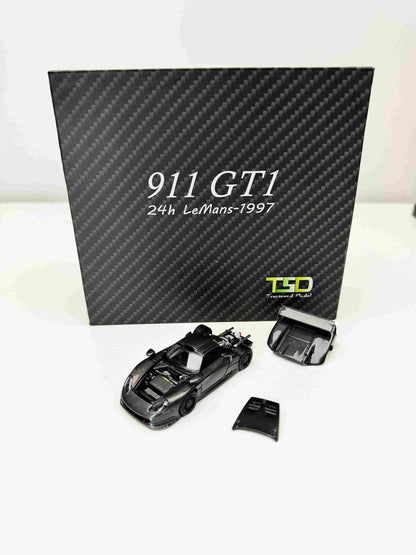 TSD 1:64 Porsche 911 GT1 Full Carbon Fiber