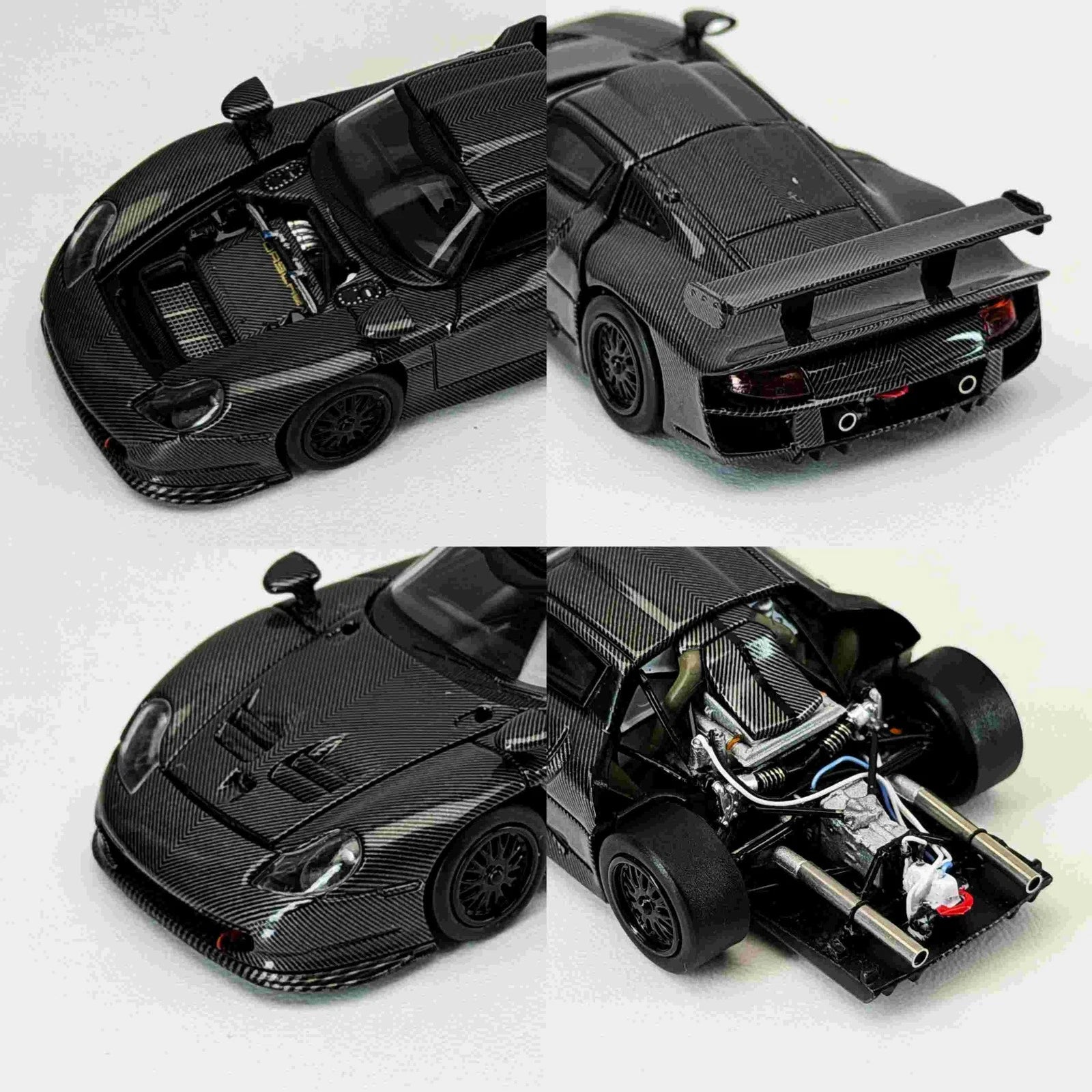 TSD 1:64 Porsche 911 GT1 Full Carbon Fiber – DiecastTalk