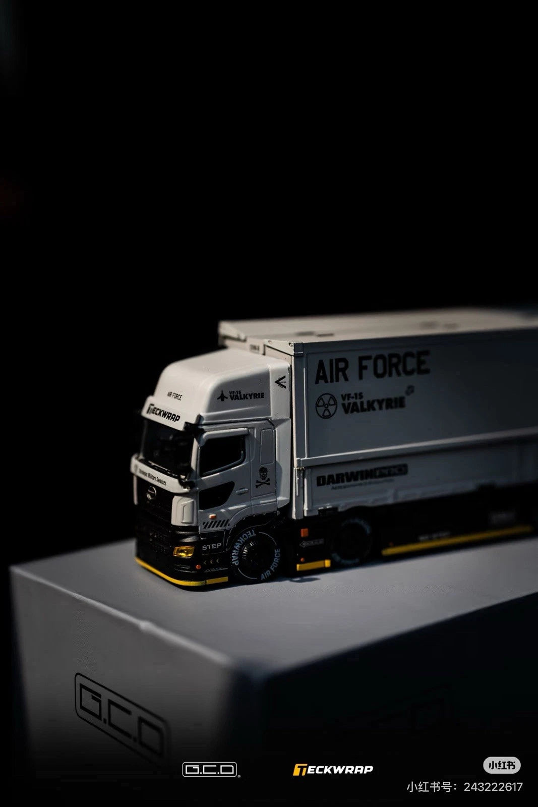 GCD 1:64 DarwinPRO TECKWRAP HINO 700 AirForce Beijing HEC 2026 Truck