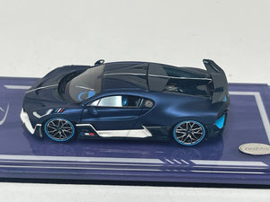 Error404 1:64 Bugatti Divo Matte Blue High-end resin model