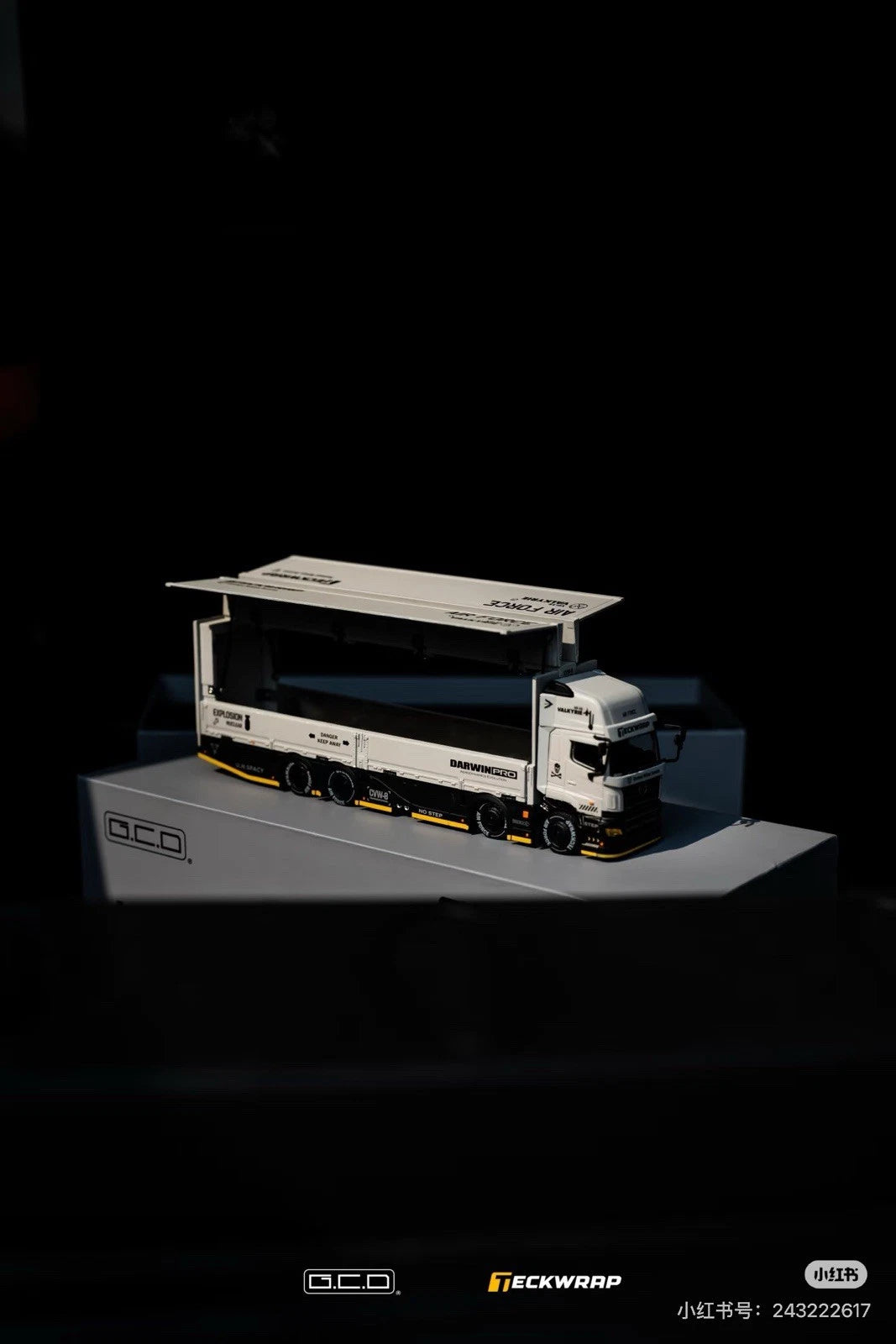 GCD 1:64 DarwinPRO TECKWRAP HINO 700 AirForce Beijing HEC 2026 Truck