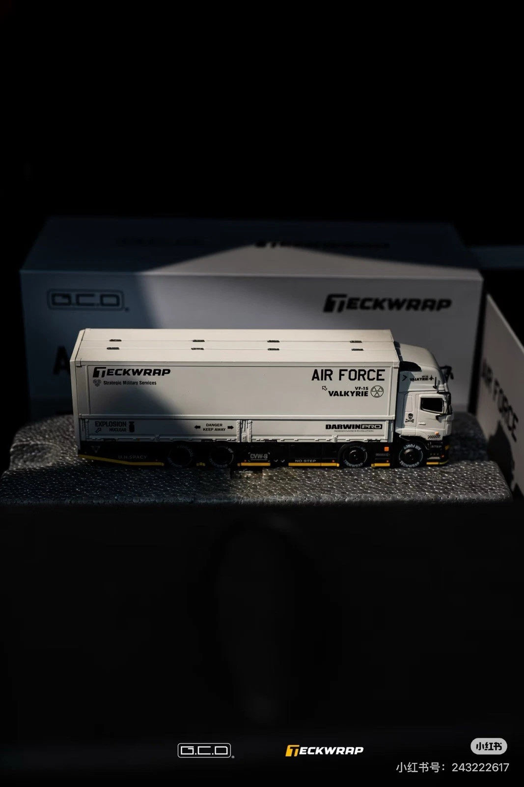 GCD 1:64 DarwinPRO TECKWRAP HINO 700 AirForce Beijing HEC 2026 Truck
