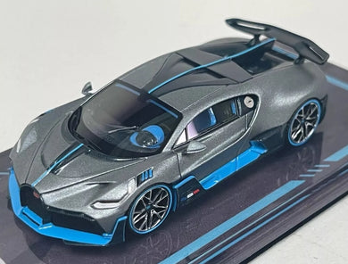 Error404 1:64 Bugatti Divo Matte Grey High-end resin model