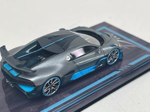 Error404 1:64 Bugatti Divo Matte Grey High-end resin model