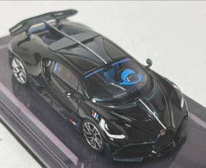 Error404 1:64 Bugatti Divo Gloss Black High-end resin model