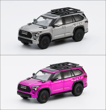 GCD 1:64 Toyota Sequoia TRD PRO (Chrome Purple/ Silver)