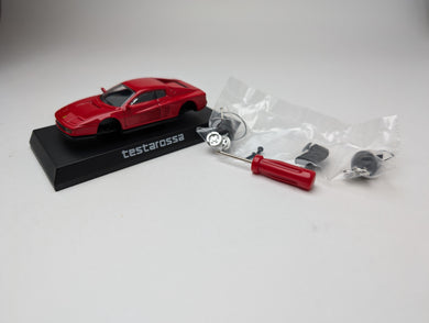 KYOSHO 1:64 Ferrari Testarossa Red 1984 old ed (with tools)