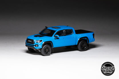 GCD DiecastTalk Exclusive 1/64 Toyota Tacoma TRD PRO Voodoo Blue Ltd 1008pcs