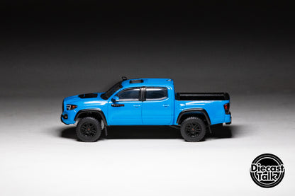 GCD DiecastTalk Exclusive 1/64 Toyota Tacoma TRD PRO Voodoo Blue Ltd 1008pcs