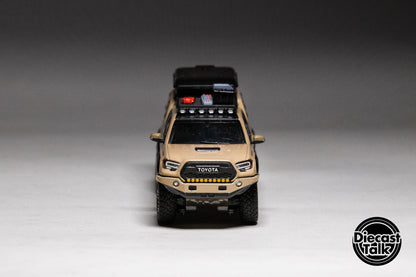 GCD DiecastTalk Exclusive 1/64 Toyota Tacoma Overland Milkteacoma Ltd 1008pcs