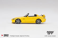 Load image into Gallery viewer, (Preorder) Mini GT ASIA 1:64  Honda S2000 Type S New Indy Yellow Pearl RHD