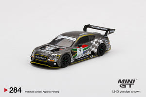 Mini GT 1/64 Mijo Exclusive Bentley Continental GT3 #7 M-Sport 2020 Intercontinental GT Challenge Kyalami 9 Hours Limited Edition