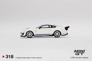 Mini GT 1:64 Ford Mustang Shelby GT500 Dragon Snake Concept Oxford White