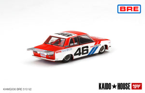 1/64 MiniGT KaidoHouse Datsun 510 Pro Street BRE #46 Version 2 Matte White