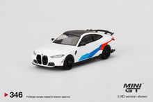 Load image into Gallery viewer, MiniGT 1/64 Mijo Exclusive BMW M4 Performance (G82) Alpine White