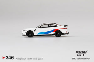 MiniGT 1/64 Mijo Exclusive BMW M4 Performance (G82) Alpine White
