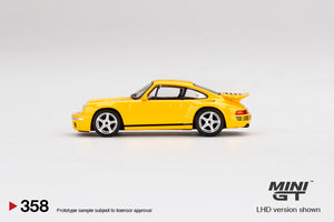 Mini GT 1:64 Mijo Exclusive RUF CTR Anniversary Blossom Yellow