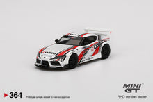 Load image into Gallery viewer, Mini GT 1:64 Mijo Exclusives Pandem Toyota GR Supra V1.0 #770 Team Cusco Racing 2021 Formula Drift Japan