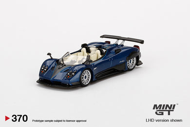 MiniGT 1/64 Mijo Exclusive Pagani Zonda HP Barchetta Blue Tricolor