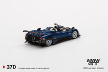 Load image into Gallery viewer, MiniGT 1/64 Mijo Exclusive Pagani Zonda HP Barchetta Blue Tricolor