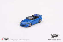 Load image into Gallery viewer, Mini GT 1:64 Mijo Exclusives Honda S2000 (AP2) Type S Apex Blue